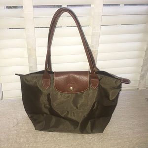 Small, longchamp tote